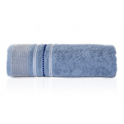 Ręcznik Fabio 50x90 niebieski Jeans 450g
